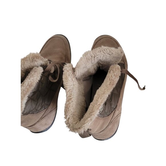 Women's Columbia Tan Boots 8.5 Winter Fall - Picture 4 of 6